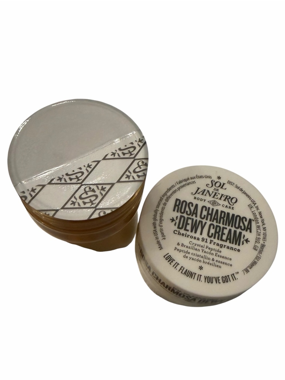 SOL DE JANEIRO Rosa Charmosa Dewy Body Cream Travel Size .84 fl oz Cheirosa 91